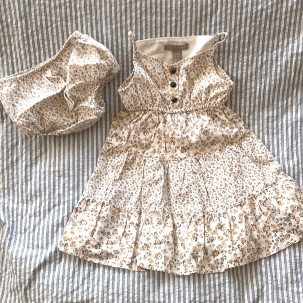 18M Baby Girls Dress & Bloomers